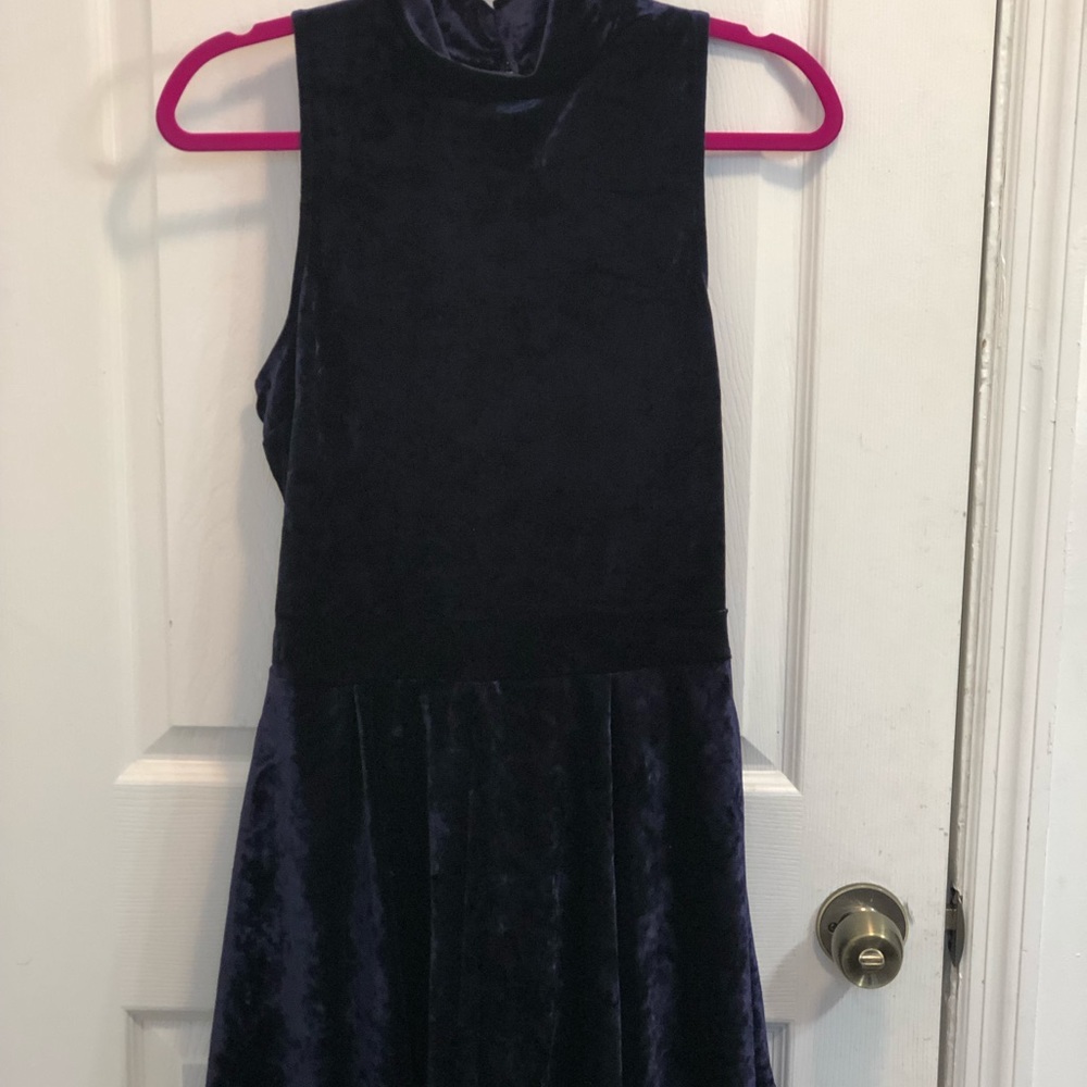 Navy Blue Romper